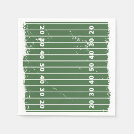 Football Fält Napkins Pappersservett