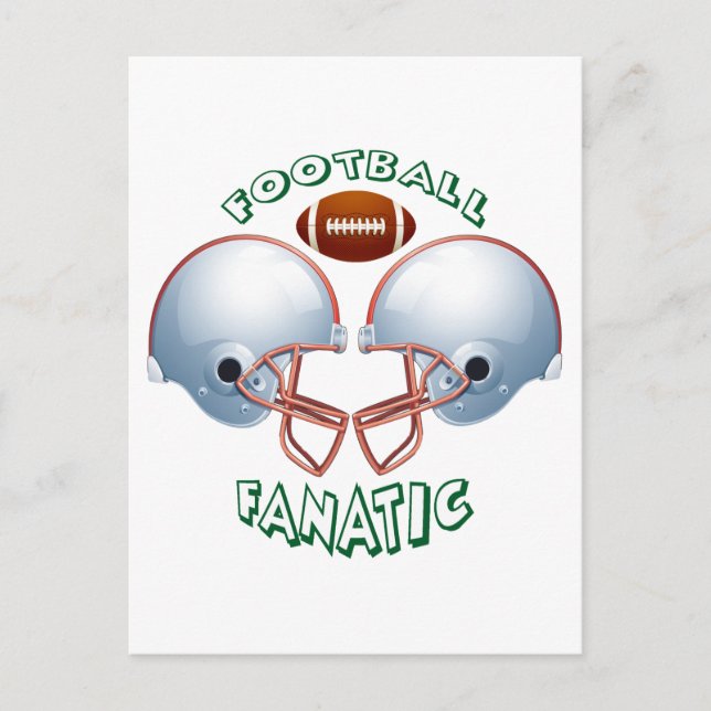 FOOTBALL FANATIC VYKORT (Framsida)