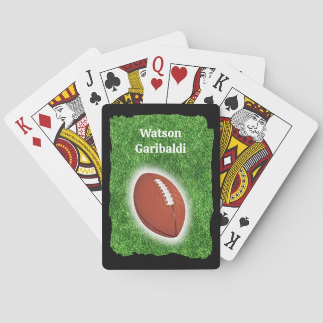 Football Fan's Deck of  Casinokort (Baksidan)