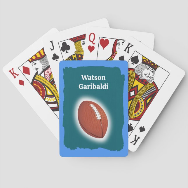 Football Fan's unique Deck of  Casinokort (Baksidan)