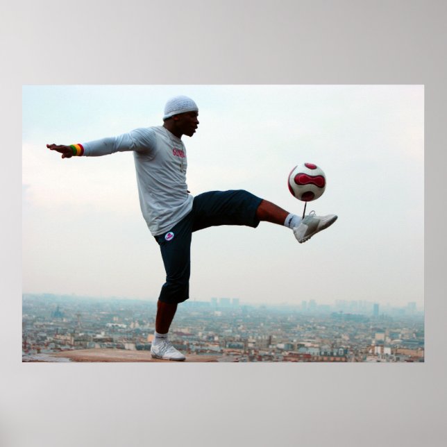 Football Freestyle Poster (Framsidan)