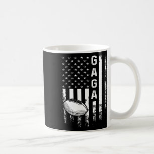 Football Gaga Sports Player America Flagga Manar W Kaffemugg