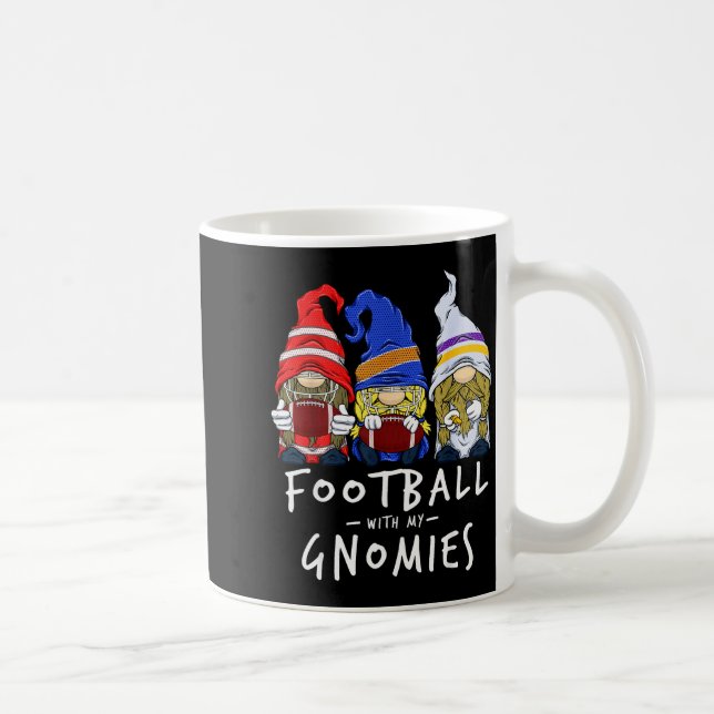 Football Gnomes Football With My Gnomies For Boys  Kaffemugg (Höger)