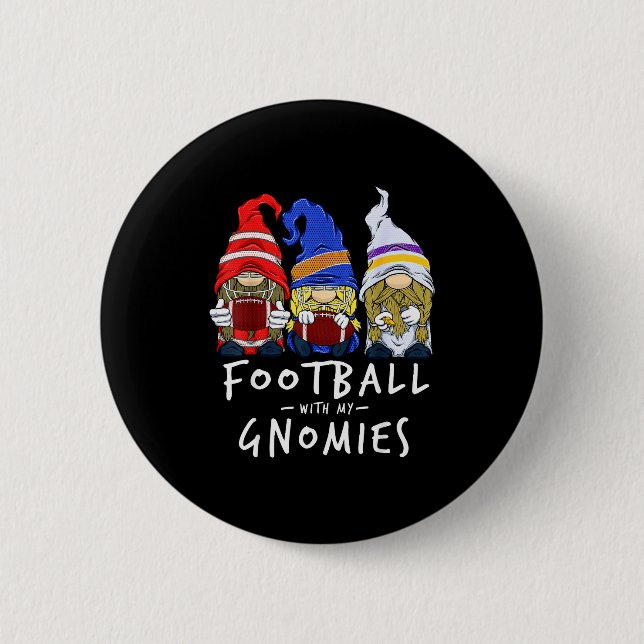 Football Gnomes Football With My Gnomies For Boys  Knapp (Framsida)