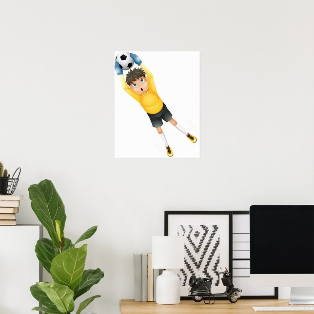 Football Goalie Poster (Skapare uppladdad)