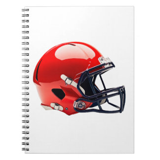 Football Helmet Notebook Cover Anteckningsbok