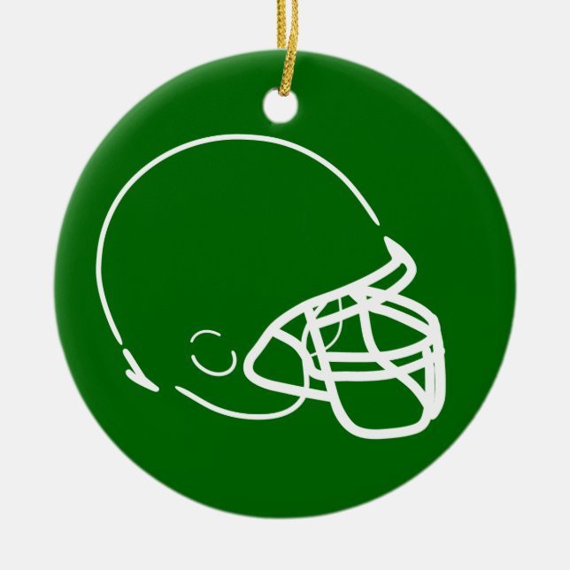 Football Helmet Ornament (Framsidan)
