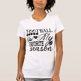 Football Is My Favorite Season American Football T Shirt