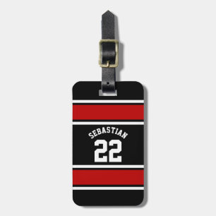 Football Jersey Novelty Personlig Namn Bagagebricka