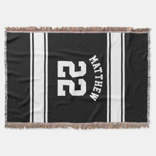 Football Jersey Novelty Personlig Namn Filt
