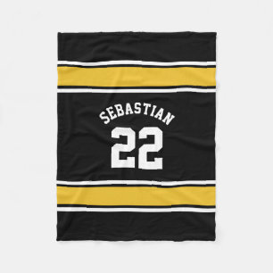 Football Jersey Novelty Personlig Namn Fleecefilt