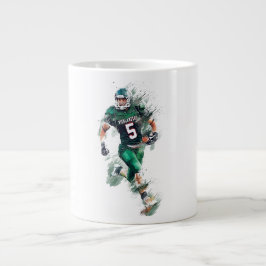 Football Jumbo Mugg