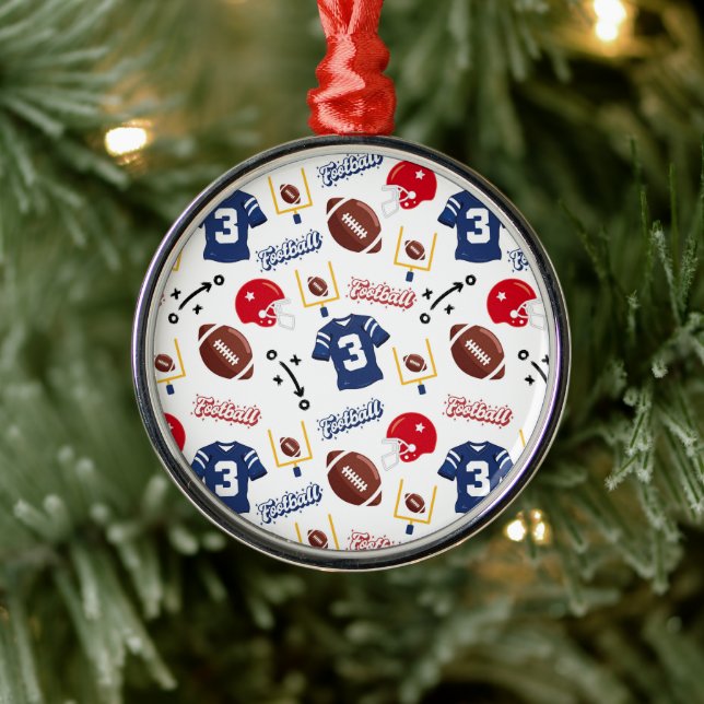 Football Lover Christmas Ornament Keepsake (Träd)