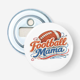 Football Mama Bottle Opener Magnet Flasköppnare