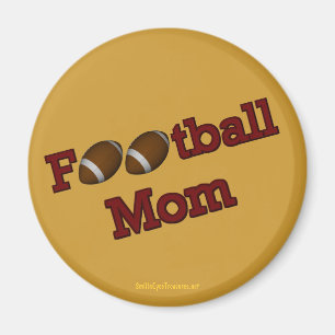 Football Mamma Cute Magnet