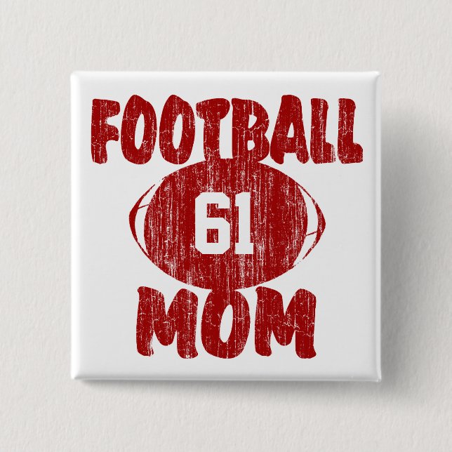 Football Mamma Red Knapp (Framsida)