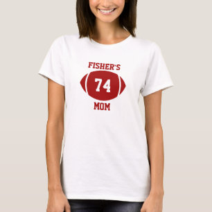 Football Mamma Red Tee