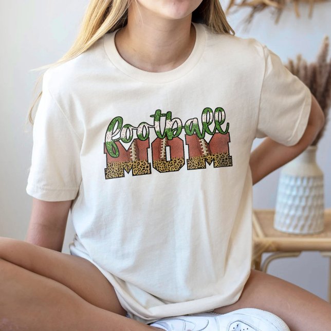 FootBall Mamma Shirt. Cute FootBall T-Shirt (Skapare uppladdad)