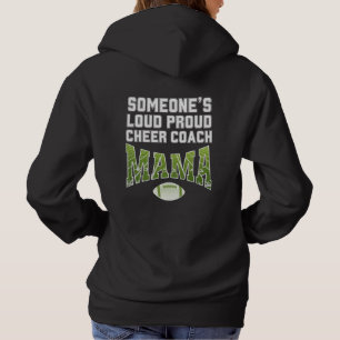 Football Mamma SOMEONE'S LOUD PROUD CHEER COACH MA T Shirt