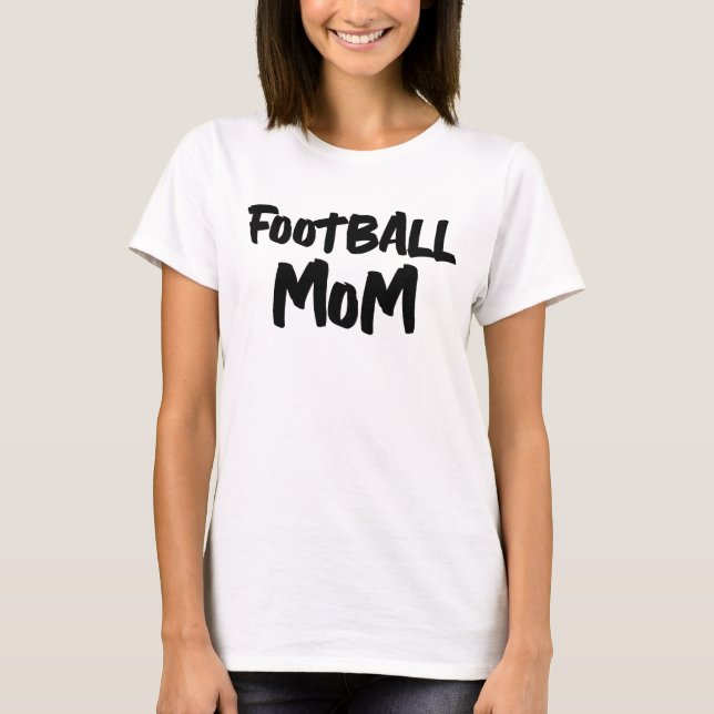 FOOTBALL MAMMA T-SHIRT T-SHIRTS (Framsida)