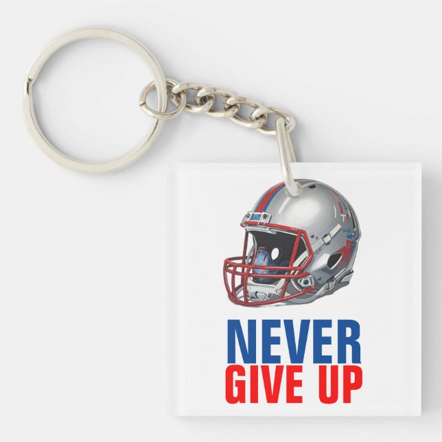 Football Motivational Never Give Up  (Framsidan)