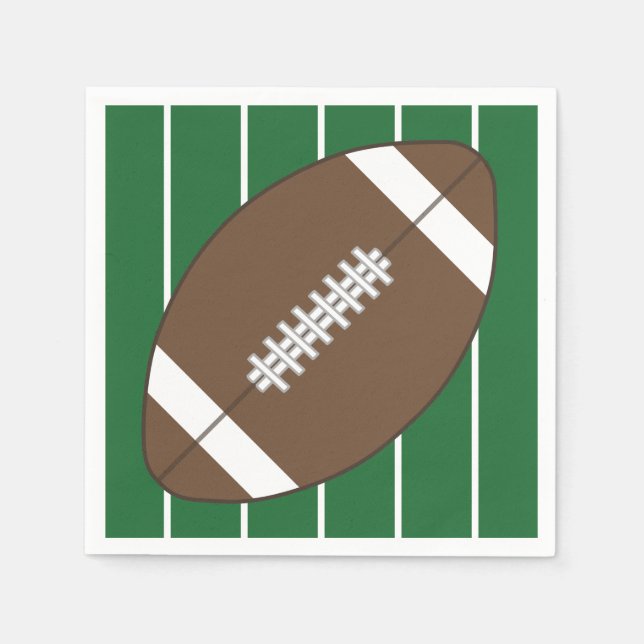 Football Napkins Pappersservett (Framsidan)