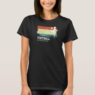 Football Netherlands Flagga Womens Football Team S T Shirt
