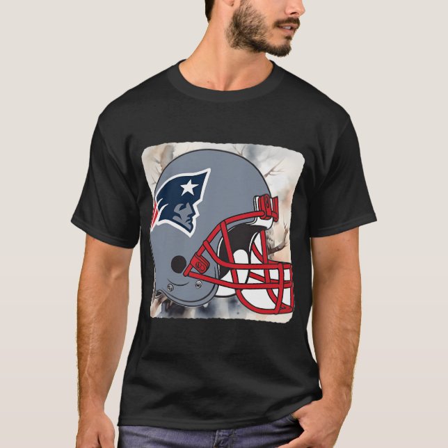 Football New England Team T Shirt (Framsida)