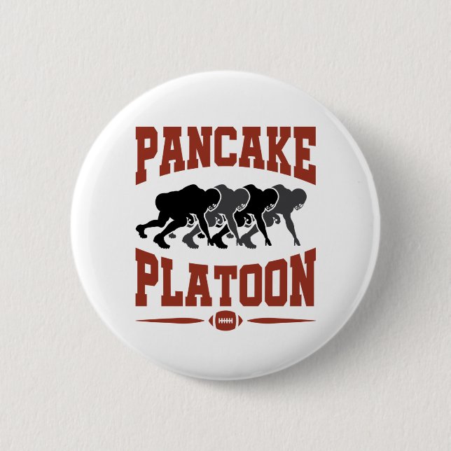 Football Offensisive Lineman Pancake Platoon Knapp (Framsida)