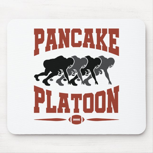 Football Offensisive Lineman Pancake Platoon Musmatta (Framsidan)