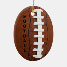 FOOTBALL-ornament! Julgransprydnad Keramik