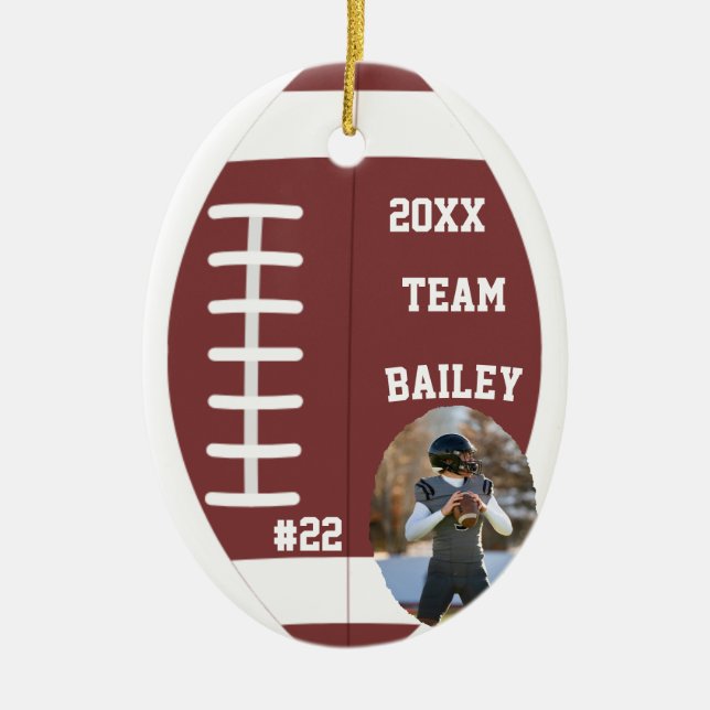 Football Ornament Sports Team Boys Athletics Rugby (Framsidan)