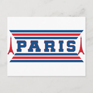 Football Paris Vykort