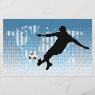 FOOTBALL PLAYER FLYGBLAD
