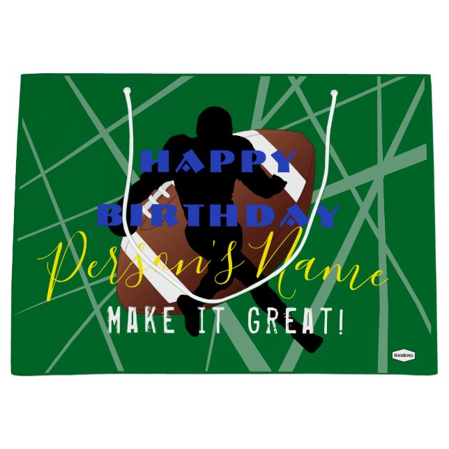 FOOTBALL Player Gift Bag HAMbyWG (Framsidan)