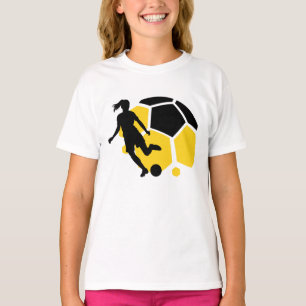 Football Player Girl, Birthday Gift, Team T Shirt