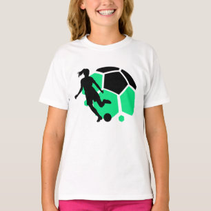Football Player Girl, Birthday Gift, Team T Shirt