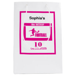 Football Player Girl, Birthday Girl Team