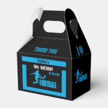 Football Player Girl, Football Team Favor Box