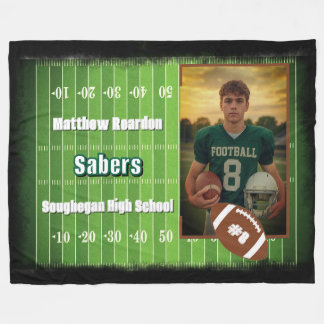 Football Player # Photo Name Team School Custom Fleecefilt