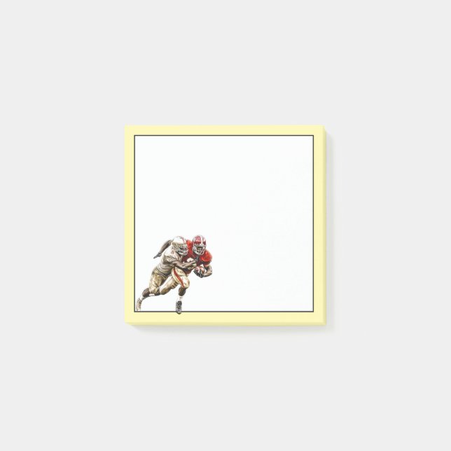 Football Players Post-it Block (Framsida)