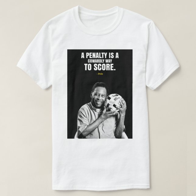 Football quotes moivation T-Shirt (Design framsida)