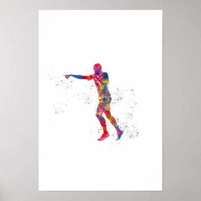 Football referee poster (Framsidan)