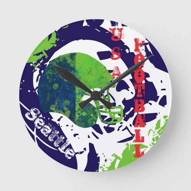 FOOTBALL RUND KLOCKA (Framsida)