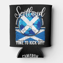 Football Scotland Flagga, Retro Blue Flagga Ocer