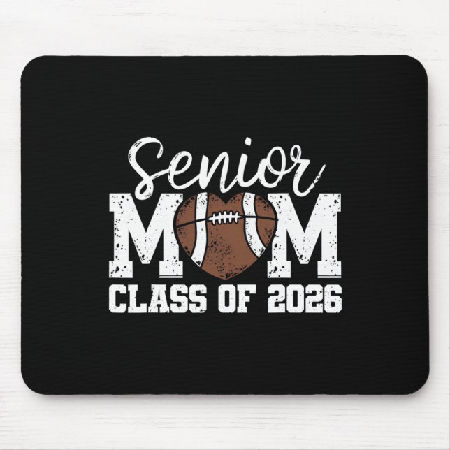 Football Senior Mom Cl Of 2026 Graduate Senior Mam Musmatta (Framsidan)