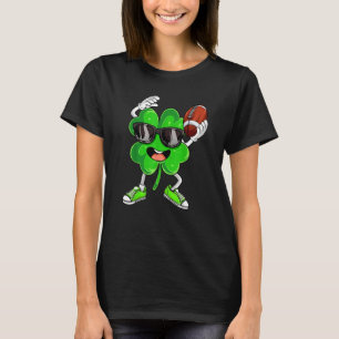 Football Shamrock Lucky C Irish St patrick's day B T Shirt
