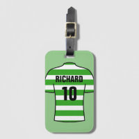 Football Shirt i Grönt Ringar