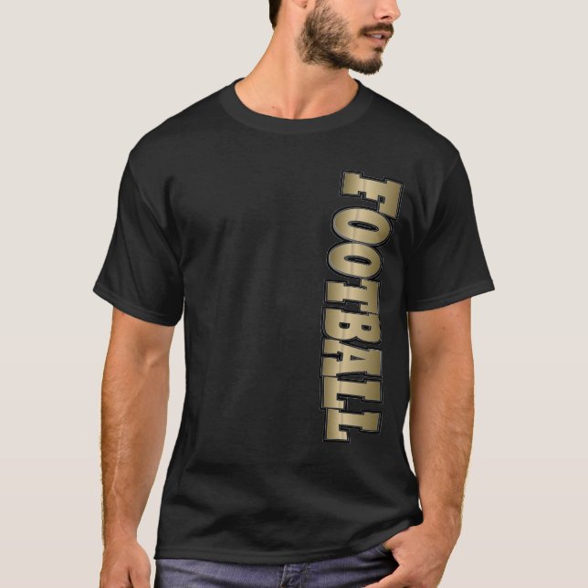 Football Shirt Tee Shirt (Framsida)
