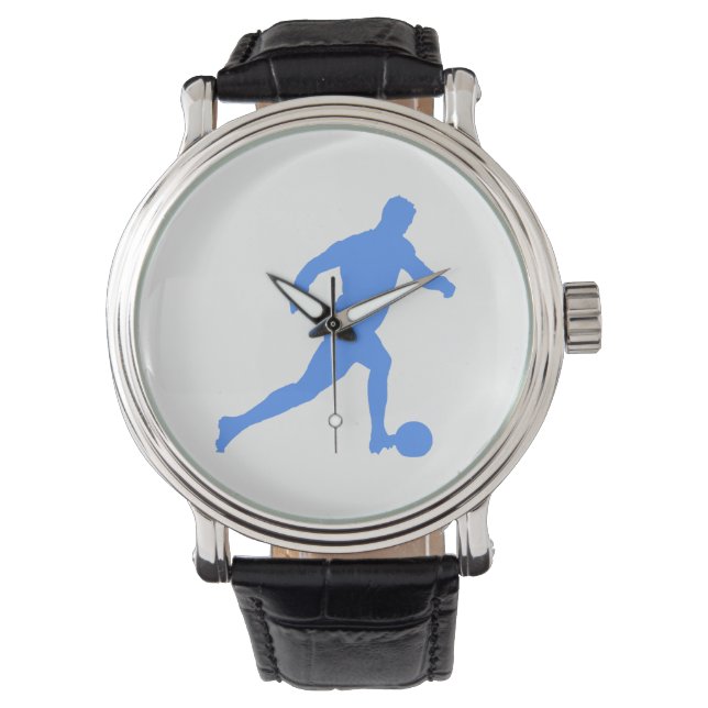 Football Silhouette Armbandsur (Framsida)